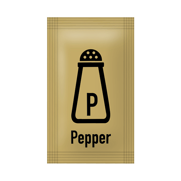 SS Pepper Sachets (2000 Pack) 60111370