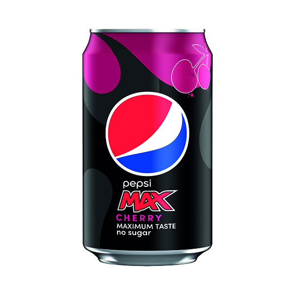 Pepsi Max Cherry Cans 330ml (24 Pack) 402112