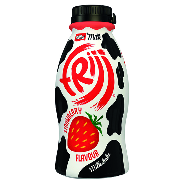 FRijj Strawberry Milkshake 400ml (6 pack) 126182
