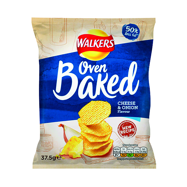 Walkers Baked Cheese and Onion 37.5g (32 pack) 101011