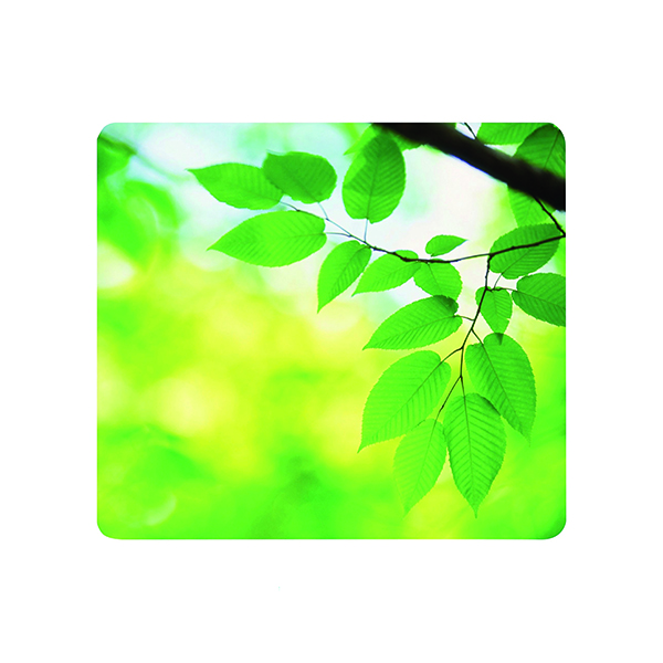 Fellowes Earth Series Mouse Mat Recycled Leaf Print 5903801