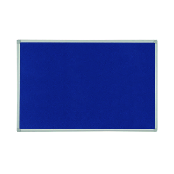 Bi Office Felt Noticeboard 1200x900mm Blue Fb1443186 Bq44316 E B Erskine 4491