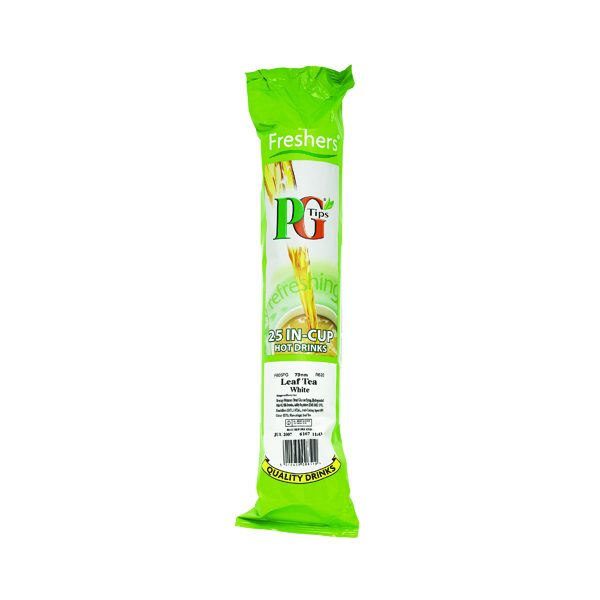 PG Tips In-Cup Vending Machine White Tea (25 Pack) A01921