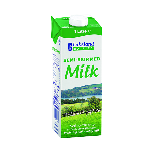 Viva Semi-Skimmed Longlife Milk 1 Litre (12 Pack) A07466