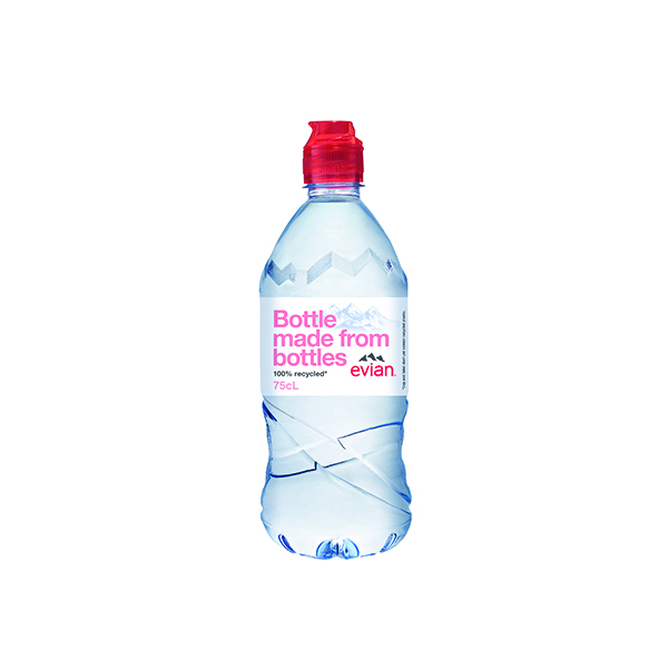Evian Natural Mineral Water 75cl (12 Pack) 60735
