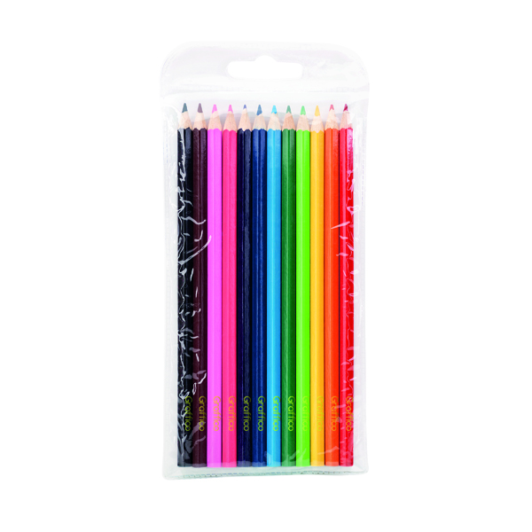 Graffico Coloured Pencils (12 Pack) EN05989