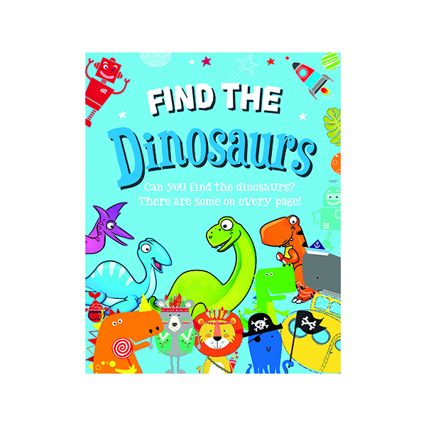 Find the Dinosaurs Activity Book (12 Pack) 27072-DINO