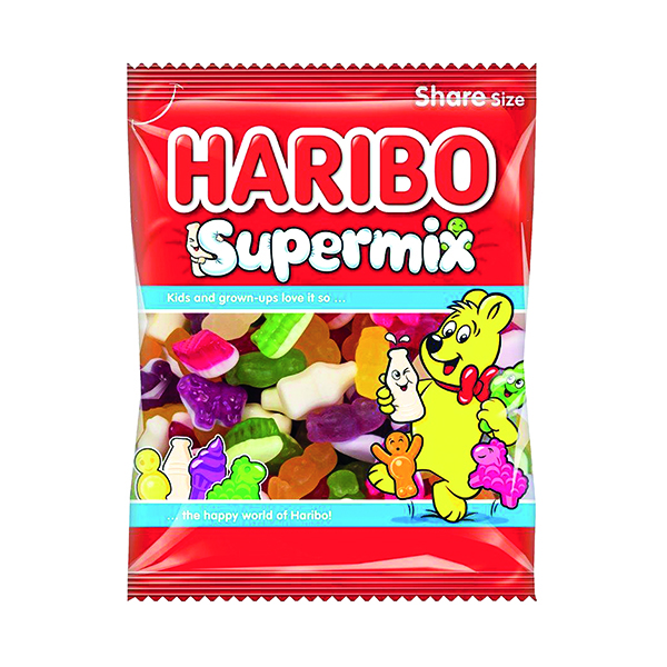 Haribo Supermix Share Size Bag 140g (12 Pack) 727730