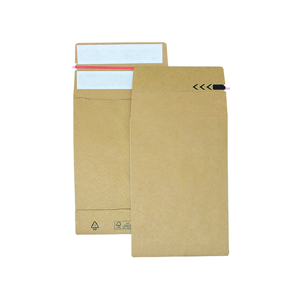 Manila Plain E-Green C5 40mm Gusset Peel and Seal Mailer (Pack of 250) 69112