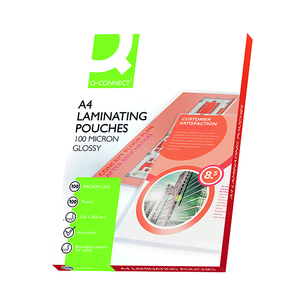 Fellowes Apex Laminating Pouch A4 Light Duty 150 Micron (500 Pack