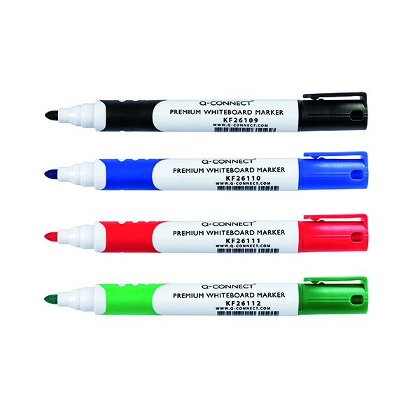  Show-me STM50 Teacher Drywipe Marker - Black (Pack of