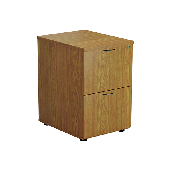FF Jemini Nova Oak 2 Drawer Filing Cabinet TES2FCNO