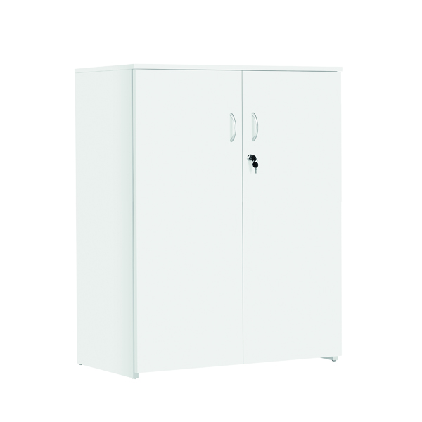 Serrion Medium Storage Cupboard 1225mm White KF800120