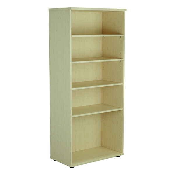 Jemini 1800mm 4 Shelf Wooden Bookcase 450mm Depth Maple KF811008