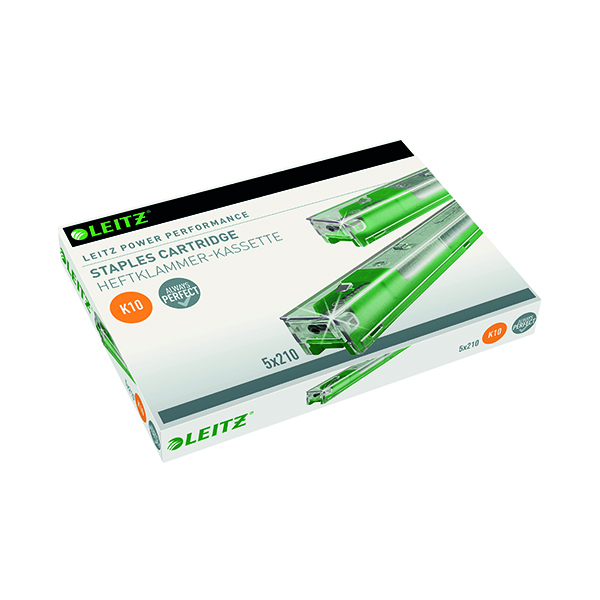 Leitz Green Heavy Duty Staple Cartridge (5 Pack) 55930000