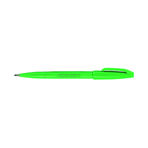 Pentel Sign Pen Fibre Tip Green (12 Pack) S520-D