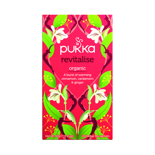 Pukka Revitalise Tea (20 Pack) P5001