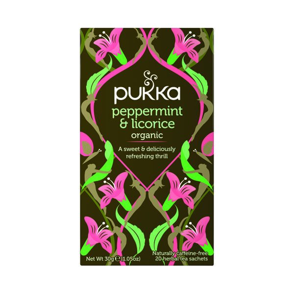 Pukka Peppermint and Liquorice Tea (20 Pack) P5041