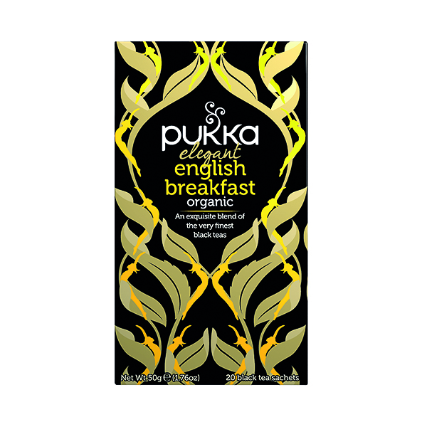 Pukka Elegant English Breakfast Fairtrade Tea (20 Pack) P5050