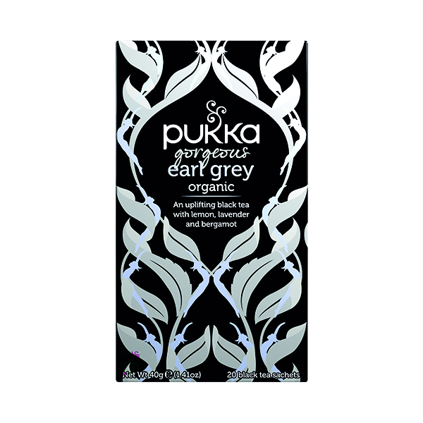 Pukka Gorgeous Earl Grey Fairtrade Tea (20 Pack) P5052