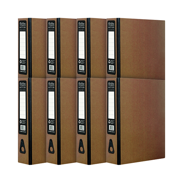 Pukka Recycled Box File Kraft (10 Pack) RF-9487