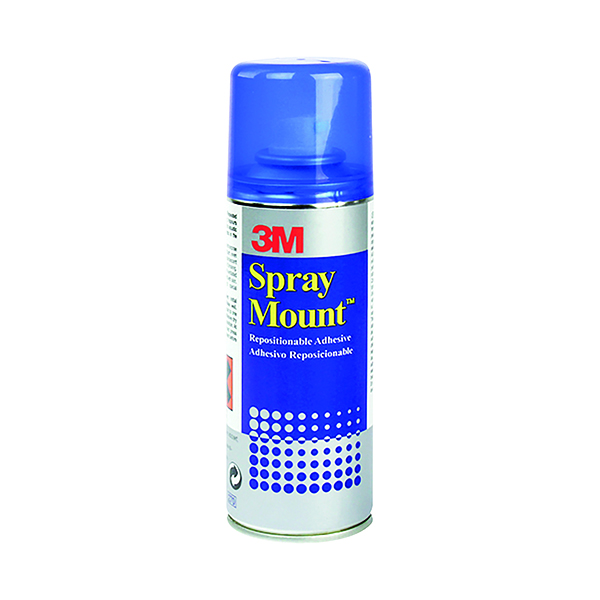 Spray Adhesive 3M SprayMount Transparent Repositioning Adhesive 200ml HSMOUNT