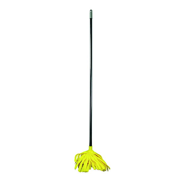 Mops & Buckets Addis Cloth Mop with Detachable Head Yellow 510246