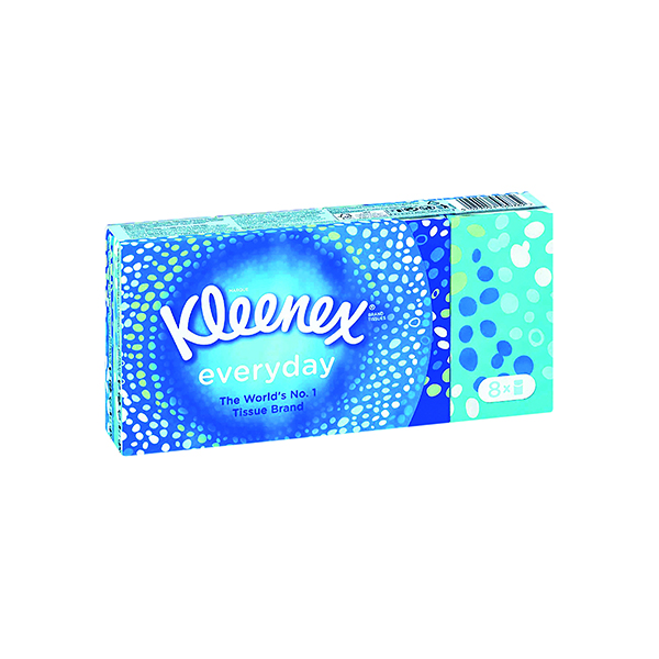 Facial Tissues Kleenex Everyday Pocket Tissues (144 Pack) 1102136