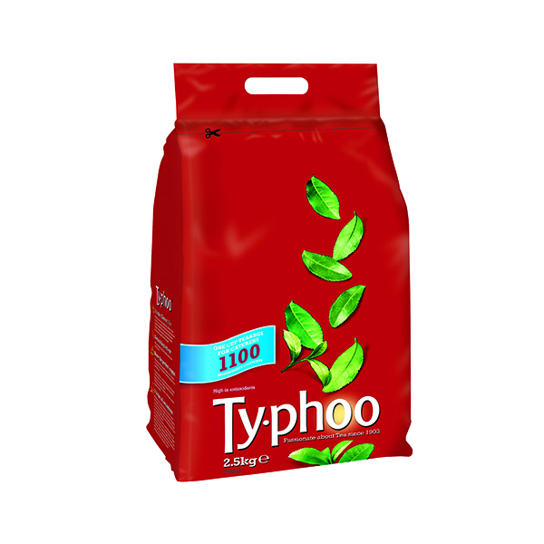 Tea Typhoo One Cup Tea Bags (1100 Pack) A00786
