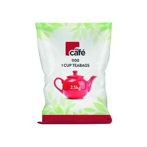 Tea MyCafe Cup English Breakfast Tea Bags (1100 Pack) T0260