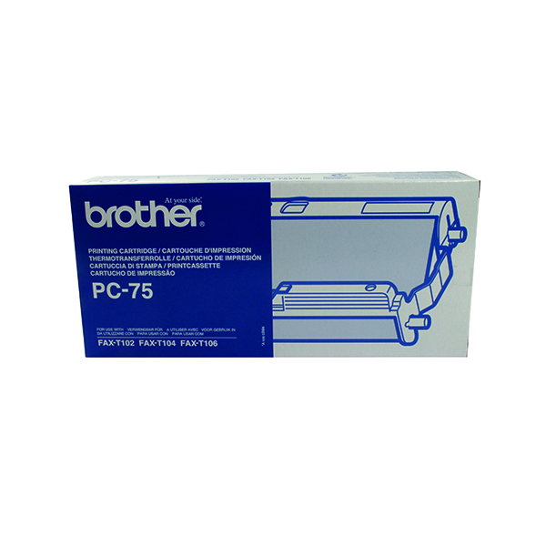Brother Thermal Transfer Black Ribbon Ink Film PC75