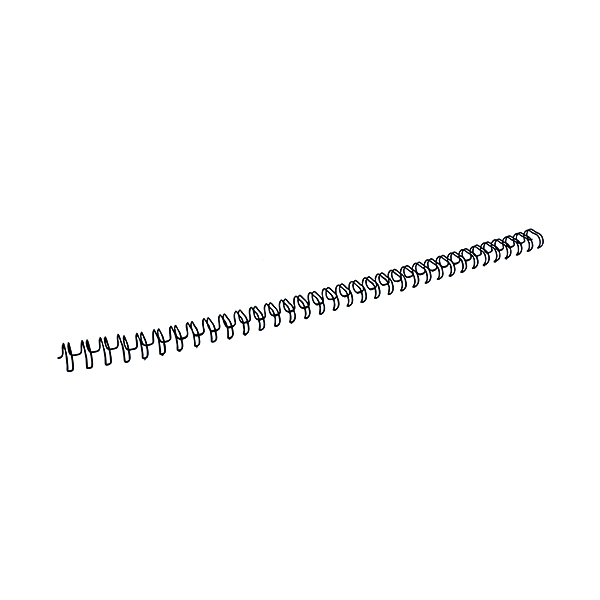 Binding Wires Fellowes 8mm Black Wire Binding Element (100 Pack) 53261
