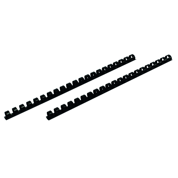 Binding Combs Fellowes Black A4 Binding Combs 12.5mm (100 Pack) 5346502