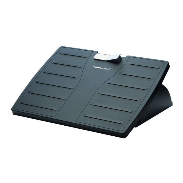 Footrests Fellowes Office Suites Microban Adjustable Footrest Black 8035001