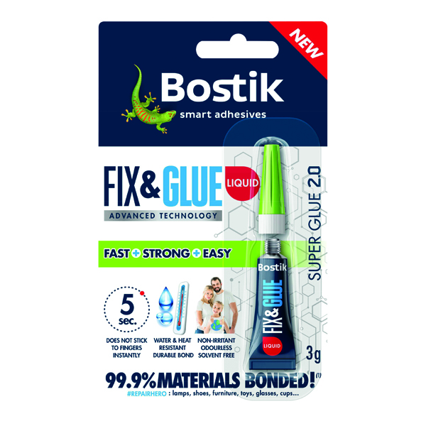 Bostik Fix and Glue Liquid 3g 30614760