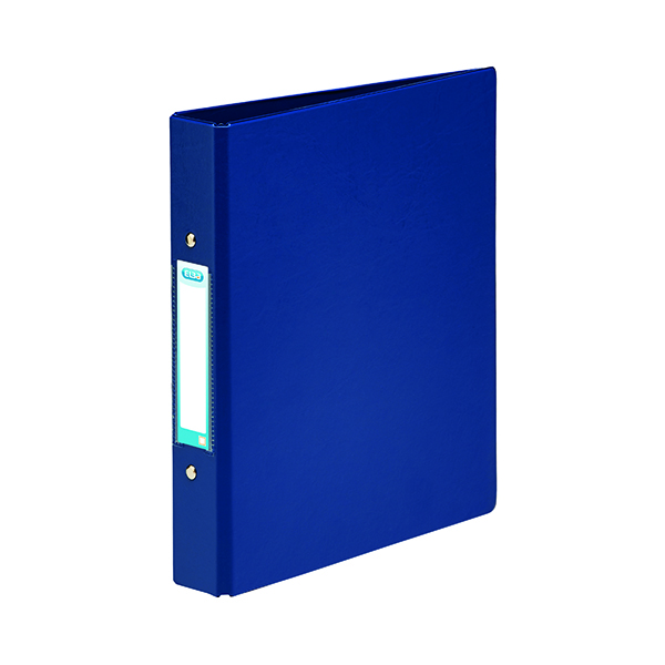 A5 Size Elba 25mm 2 O-Ring Binder A5 Blue (10 Pack) 100082443