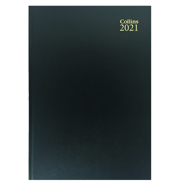 Diaries Collins Desk Diary Week to View A5 Red 2021 35