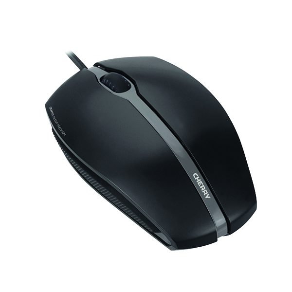 CHERRY GENTIX SILENT Wired Optical Mouse Black JM-0310-2