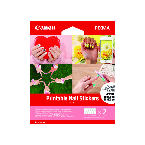 Unspecified Canon Printable Nail Stickers NL-101 (24 Pack) 32303C002