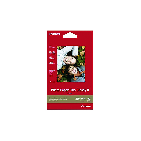 Canon Glossy Photo Paper Plus 10x15cm 275gsm (50 Pack) PP-201