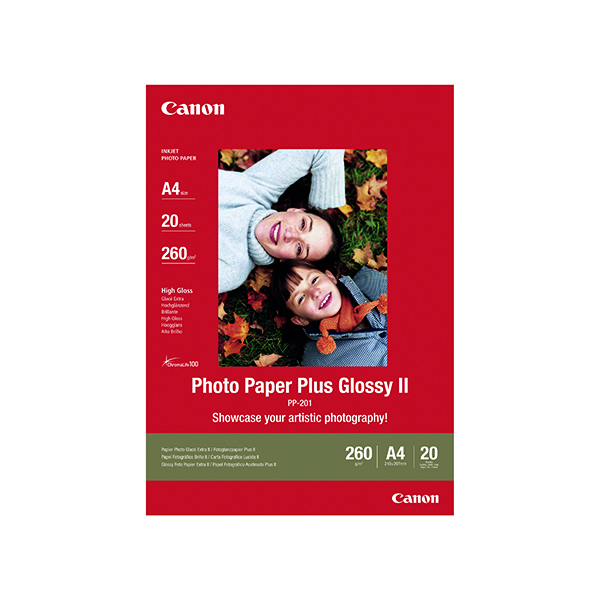 Canon A4 Photo Paper Plus Glossy 260gsm (20 Pack) 2311B019