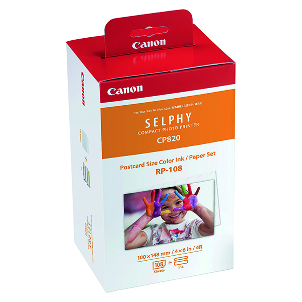 Canon RP-108IP Colour High Capacity Ink/Paper Set 8568B001AA