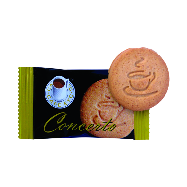 Biscuits Cafe Etc Concerto Biscuit Individually Wrapped ETC044