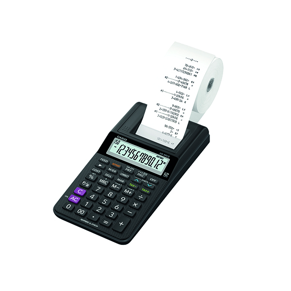 Printing Calculator Casio HR-8RCE Printing Calculator HR8 RCE