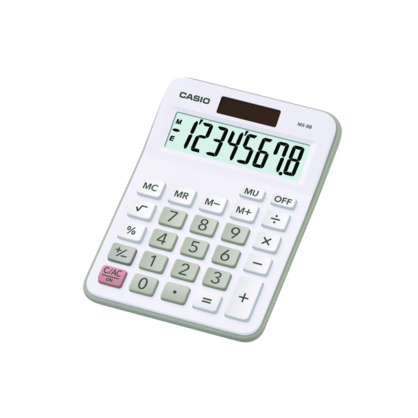 Desktop Calculator Casio MX-8B-WE Desktop Calculator CS16415