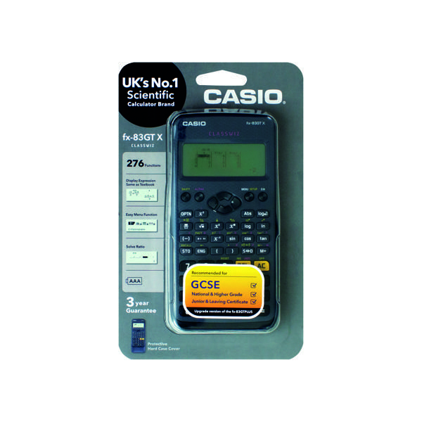 Scientific Calculator Casio Scientific Calculator FX-83GTXBLACK
