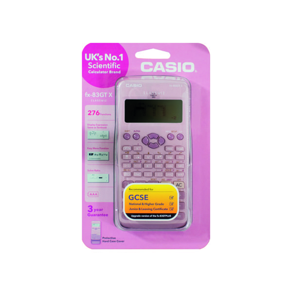 Scientific Calculator Casio Scientific Calculator FX-83GTX-DPPINK
