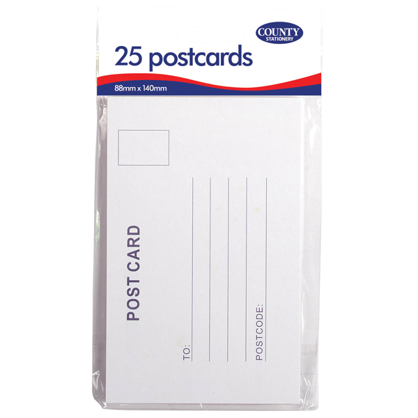 White Post Cards (300 Pack) C230