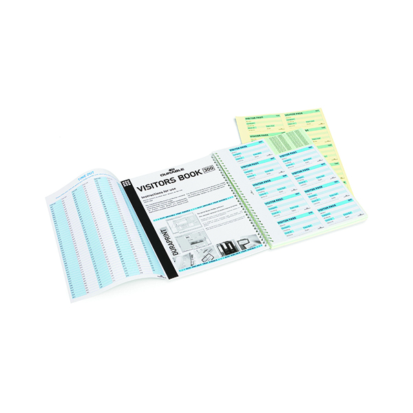 Visitors Books Durable Visitors Book Refill Pack (300 Pack) 1466/00