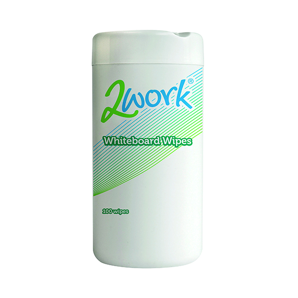 2Work Whiteboard Cleaning Wipes (100 Pack) DB50372